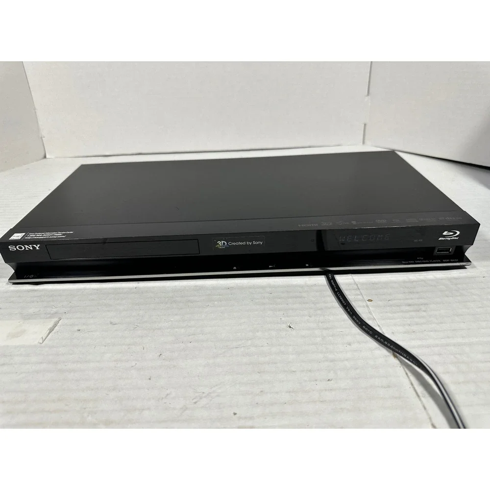 Sony BDP-BX57 Blu-ray DVD Player 3D Wi-Fi HDMI USB Black Streaming Media Player